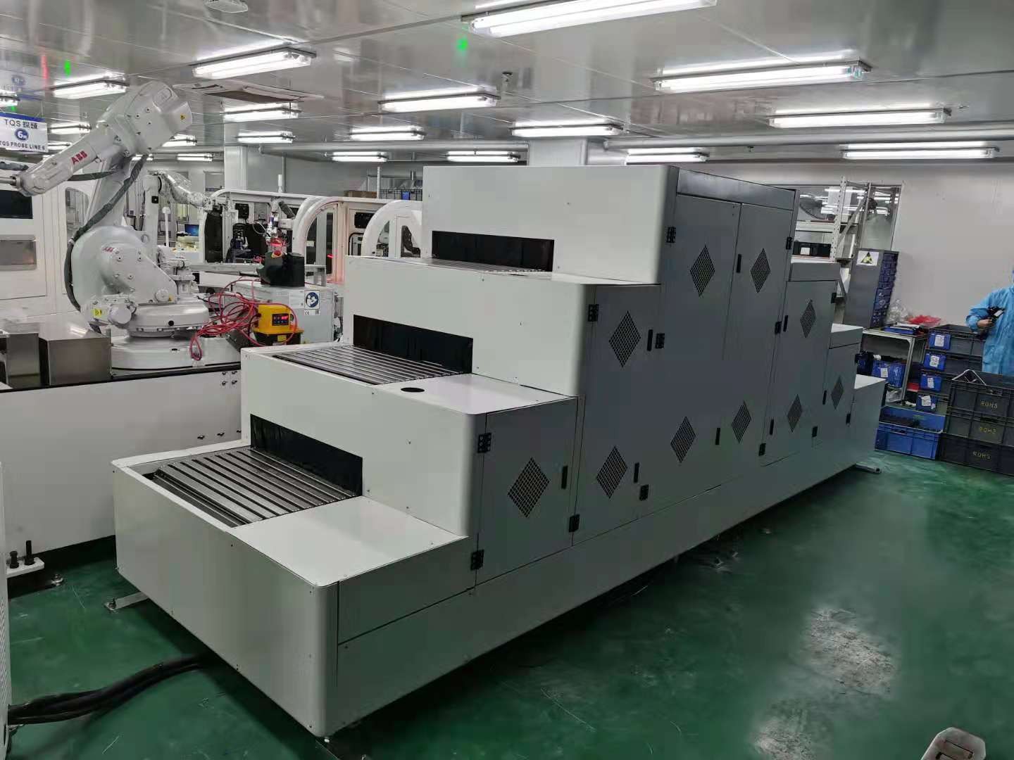 三层热风隧道炉